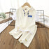 Kids’ Tracksuits - Patchwork Short Sleeve T-Shirt and Shorts Set - Boys and Girls Hoodie - Warms Hoodies